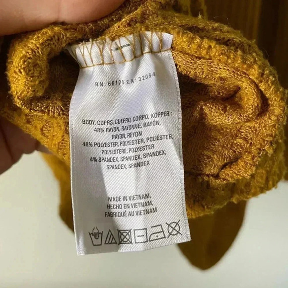 Anthropologie | Akemi + Kin  Waffle Faux Wrap Blouse - Picture 6 of 7